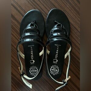 Jeffrey Campbell Black Strappy Sandals